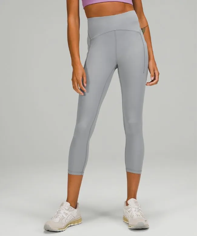 lululemon Power Thru High-Rise Crop 23 - Lululemon