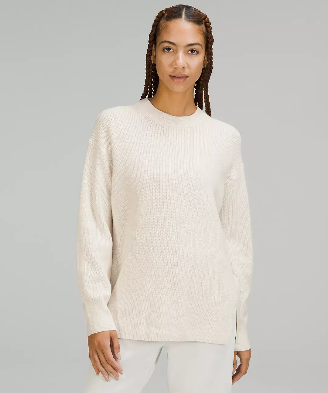 lululemon Merino Wool-Blend Ribbed Crewneck Sweater - Lululemon