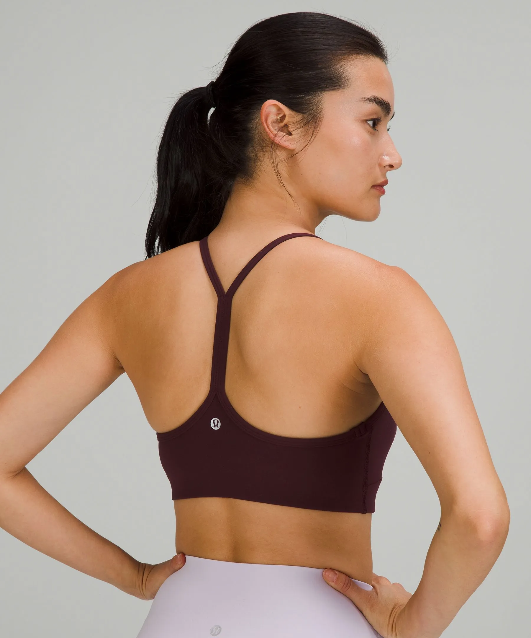 lululemon Flow Y Wrap-Front High-Neck Bra Light Support, B/C Cup - Lululemon