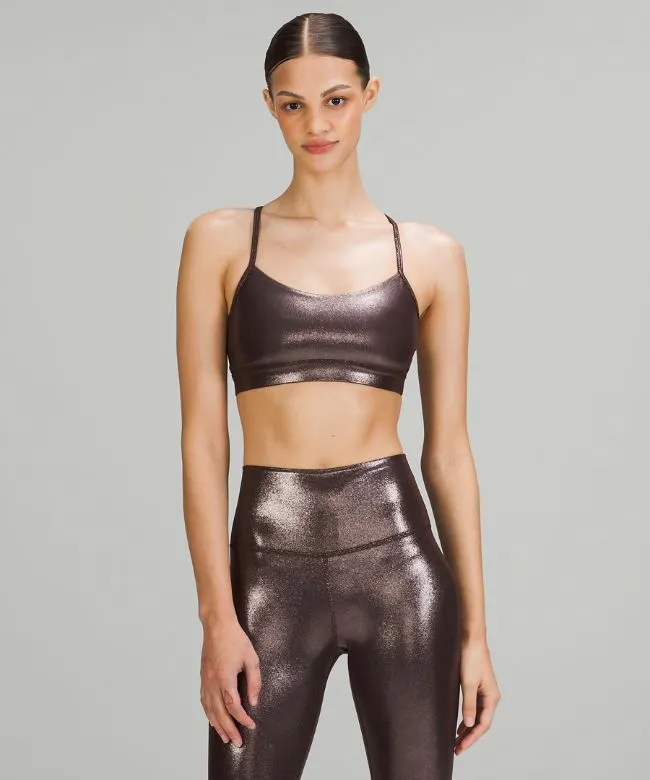 lululemon Flow Y Nulu Bra Shine Light Support, A–C Cups - Lululemon