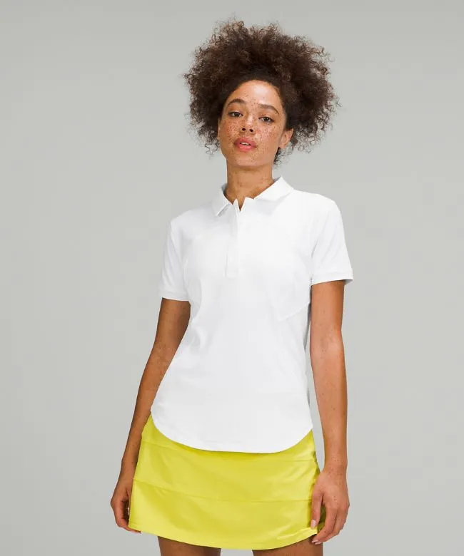 lululemon Quick-Drying Short Sleeve Polo Shirt Online Only - Lululemon