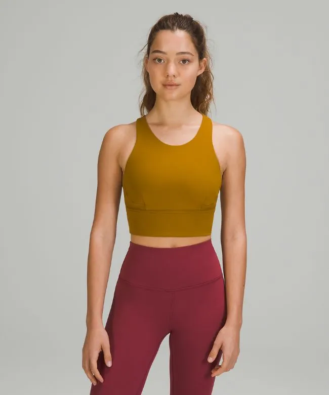 lululemon Wunder Train Longline Bra Medium Support, C/D Cup - Lululemon