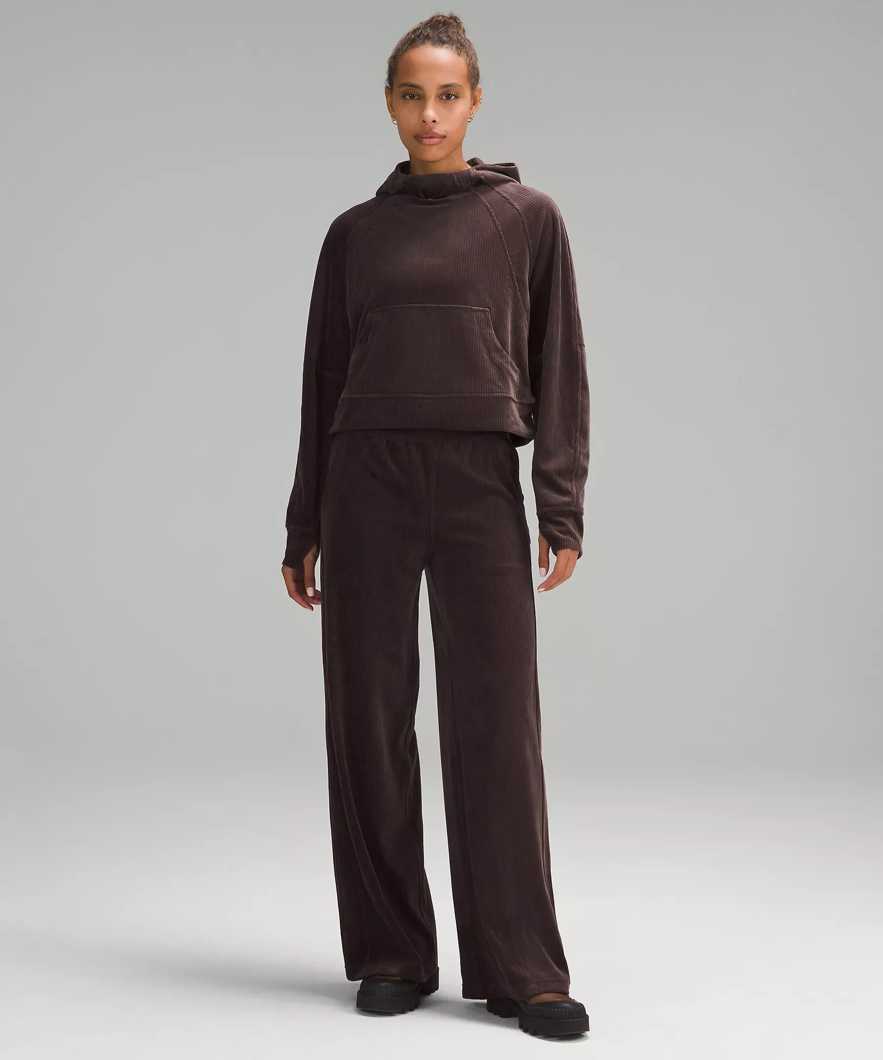 lululemon Scuba Oversized Hoodie Velvet Cord - Lululemon