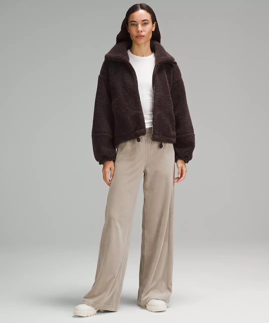 lululemon Cinchable Fleece Zip-Up - Lululemon